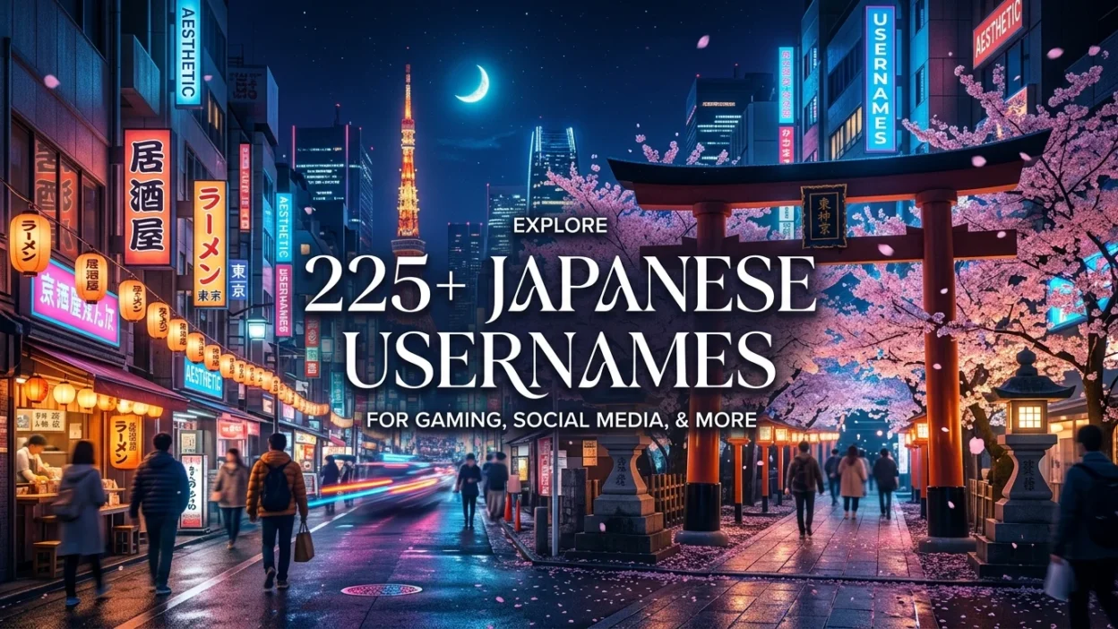 Japanese Usernames