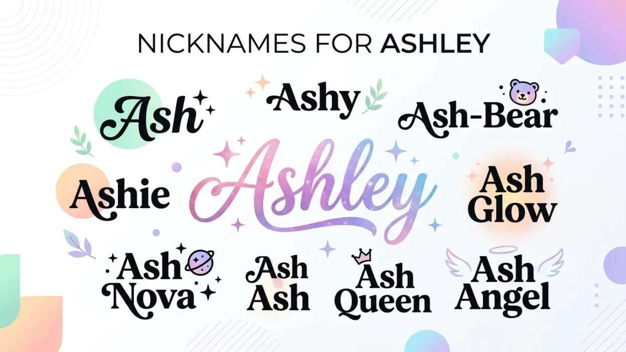 Nicknames for Ashley