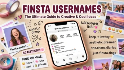 Finsta Usernames