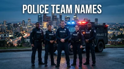 Police Team Names