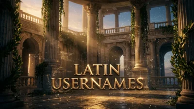 Latin Usernames