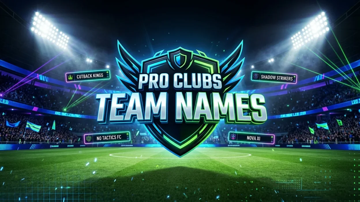 Pro Clubs Team Names