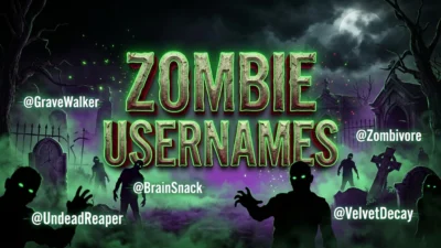 Zombie Usernames